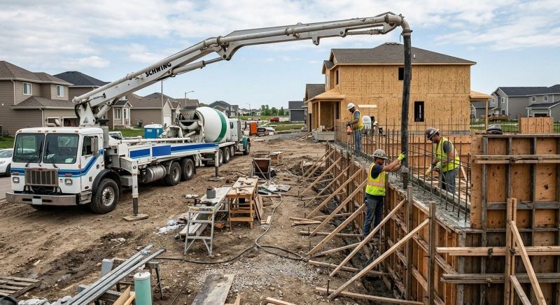 Poured Wall Construction Service