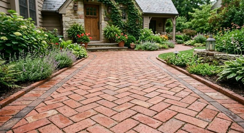 Brick Driveway Paving in Burlington, VT
