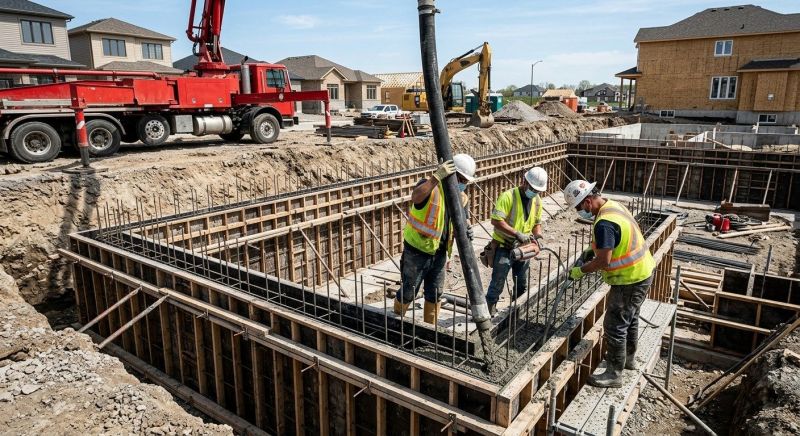 Basement Concrete Pouring in Fort Wayne, IN
