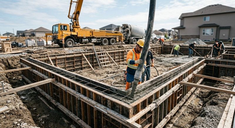 Basement Concrete Pouring in Fort Wayne, IN