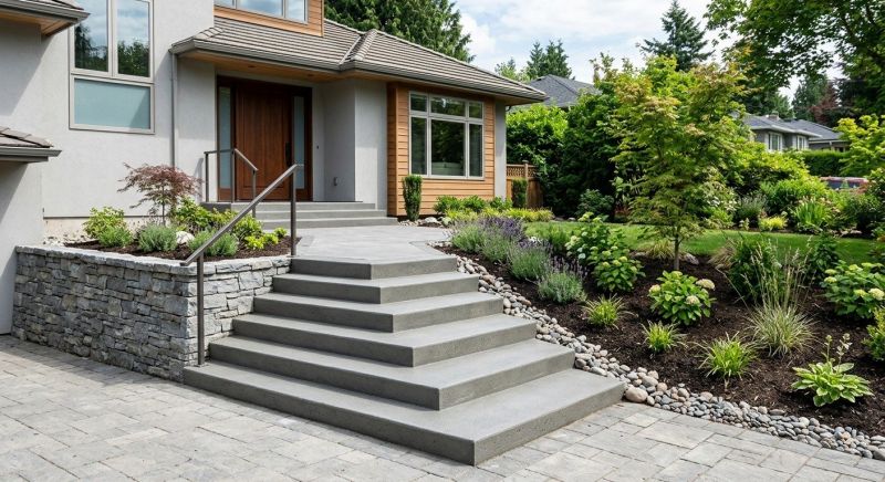 Concrete Stairway Installation in Fort Collins, CO