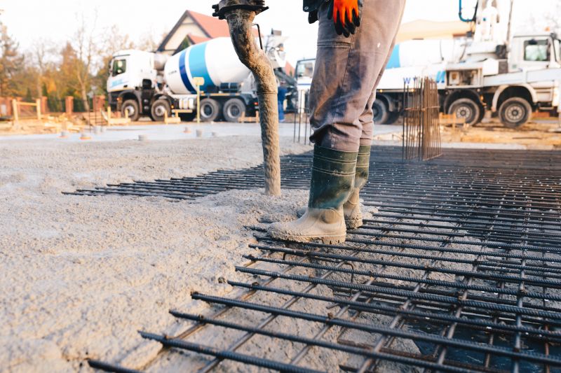 Poured Foundation Installation in Fredericksburg, VA