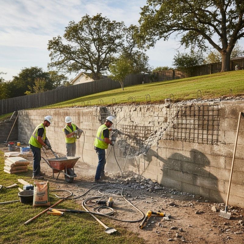 Poured Wall Construction
